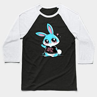 Death Metal Bunny Baseball T-Shirt